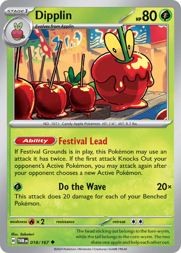 Dipplin Twilight Masquerade card
