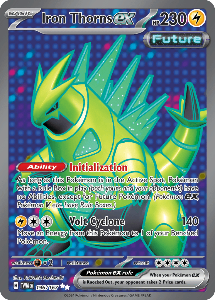 Iron Thorns ex Twilight Masquerade card
