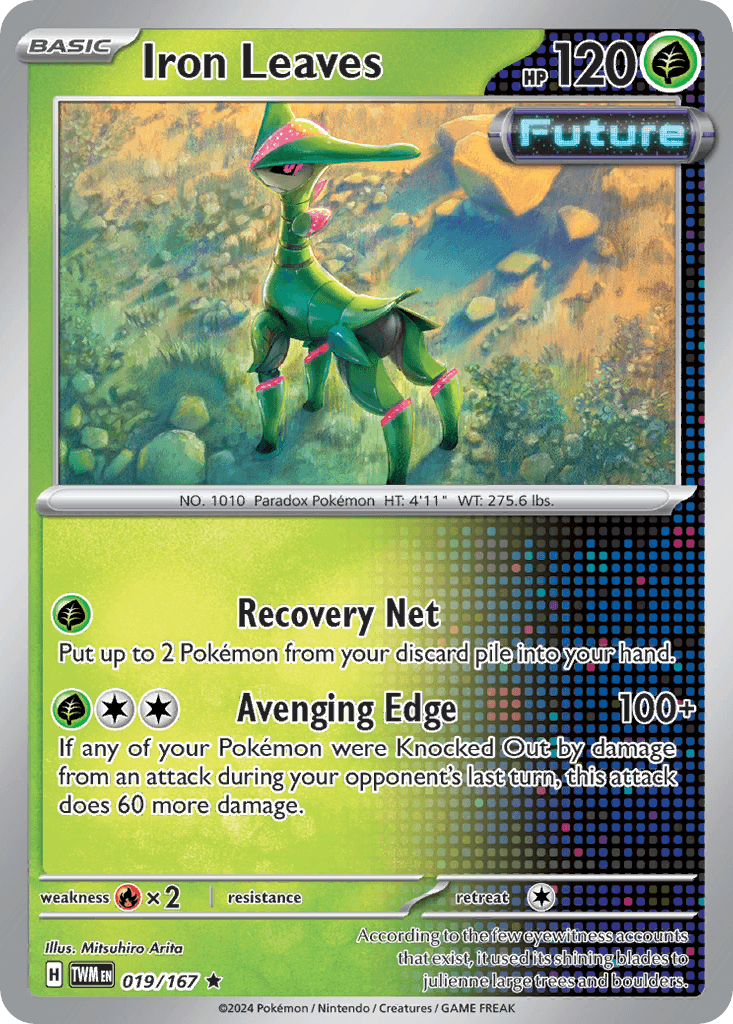 Iron Leaves Twilight Masquerade card