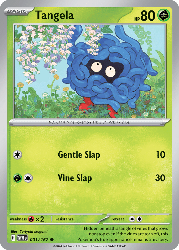 Tangela Twilight Masquerade card
