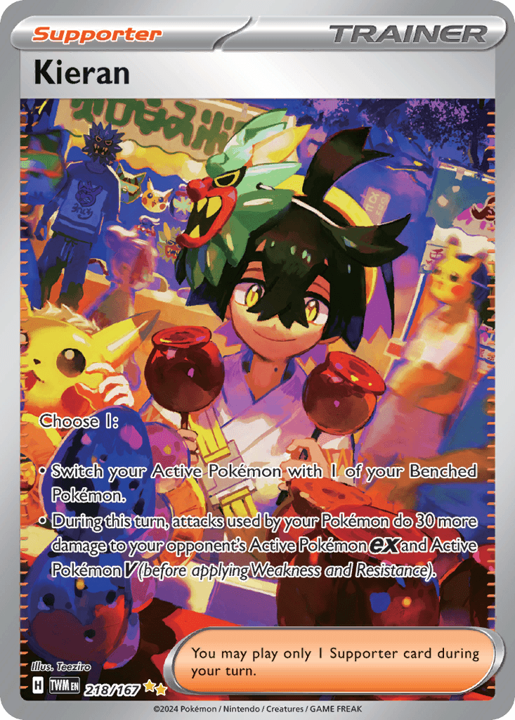 Kieran Twilight Masquerade card