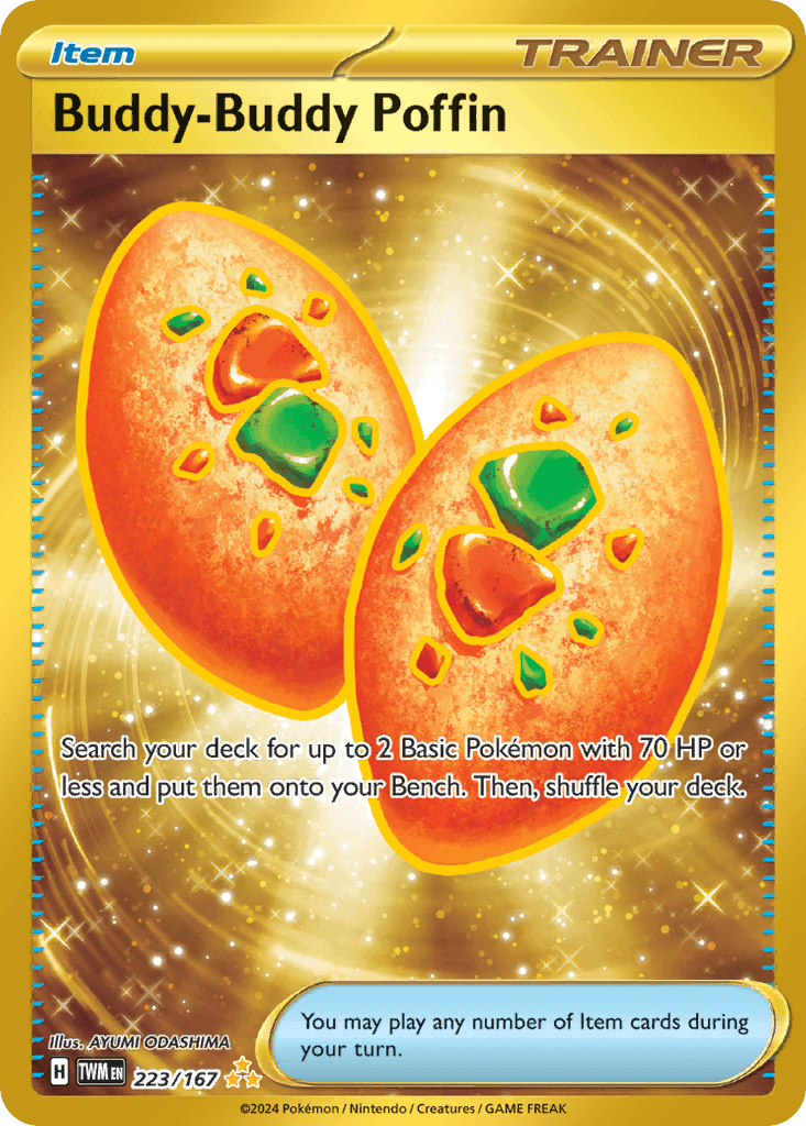 Buddy-Buddy Poffin Twilight Masquerade card