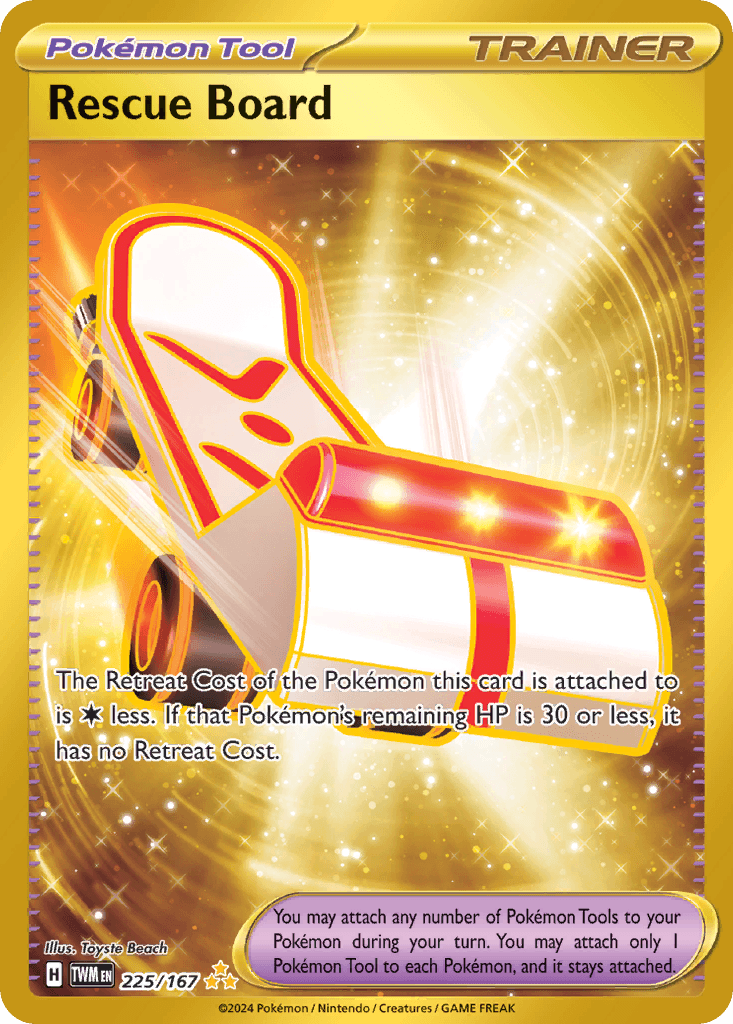 Rescue Board Twilight Masquerade card