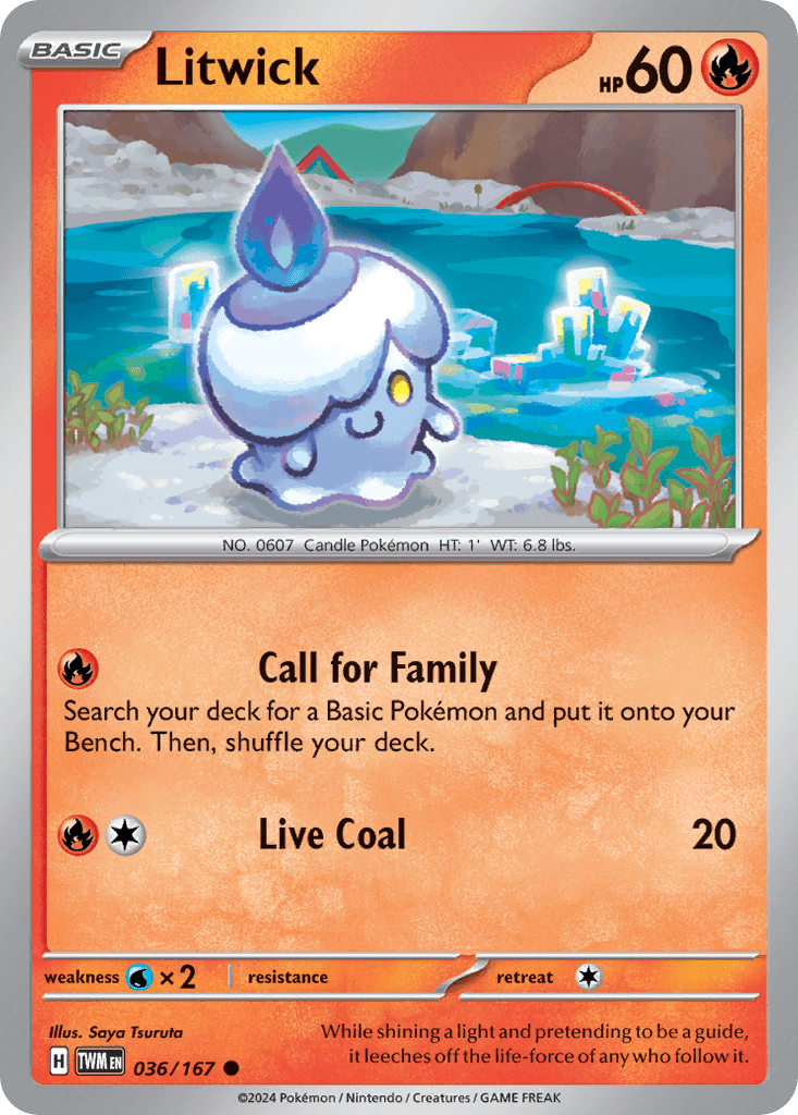 Litwick Twilight Masquerade card