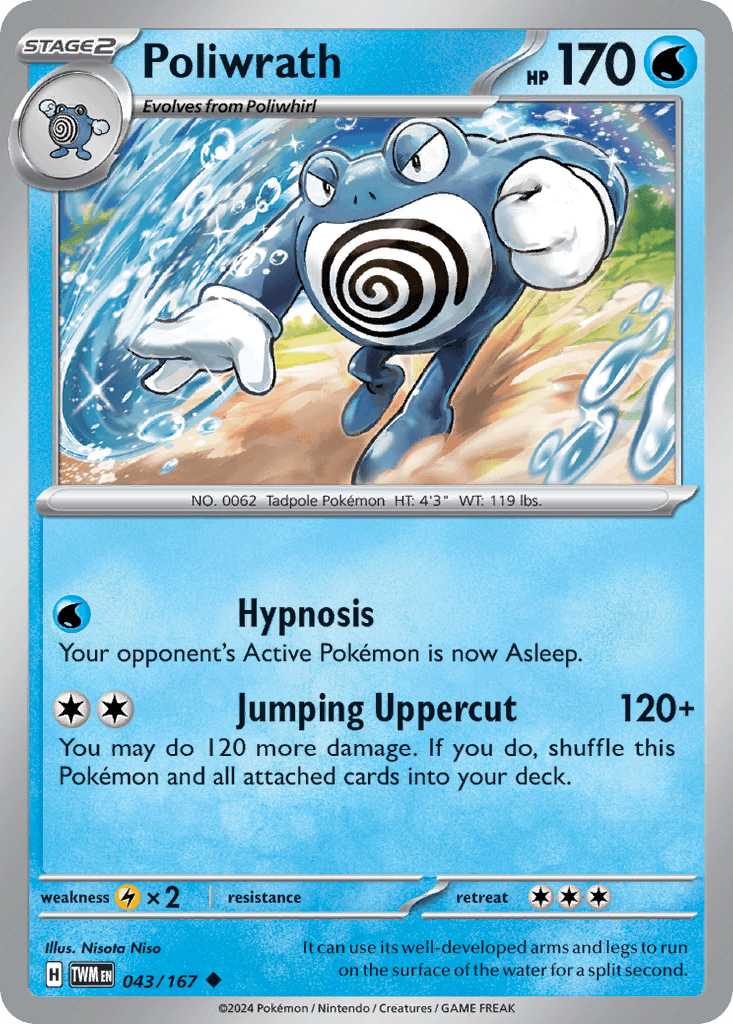Poliwrath Twilight Masquerade card