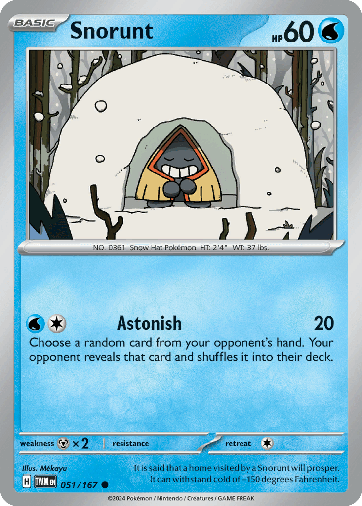 Snorunt Twilight Masquerade card