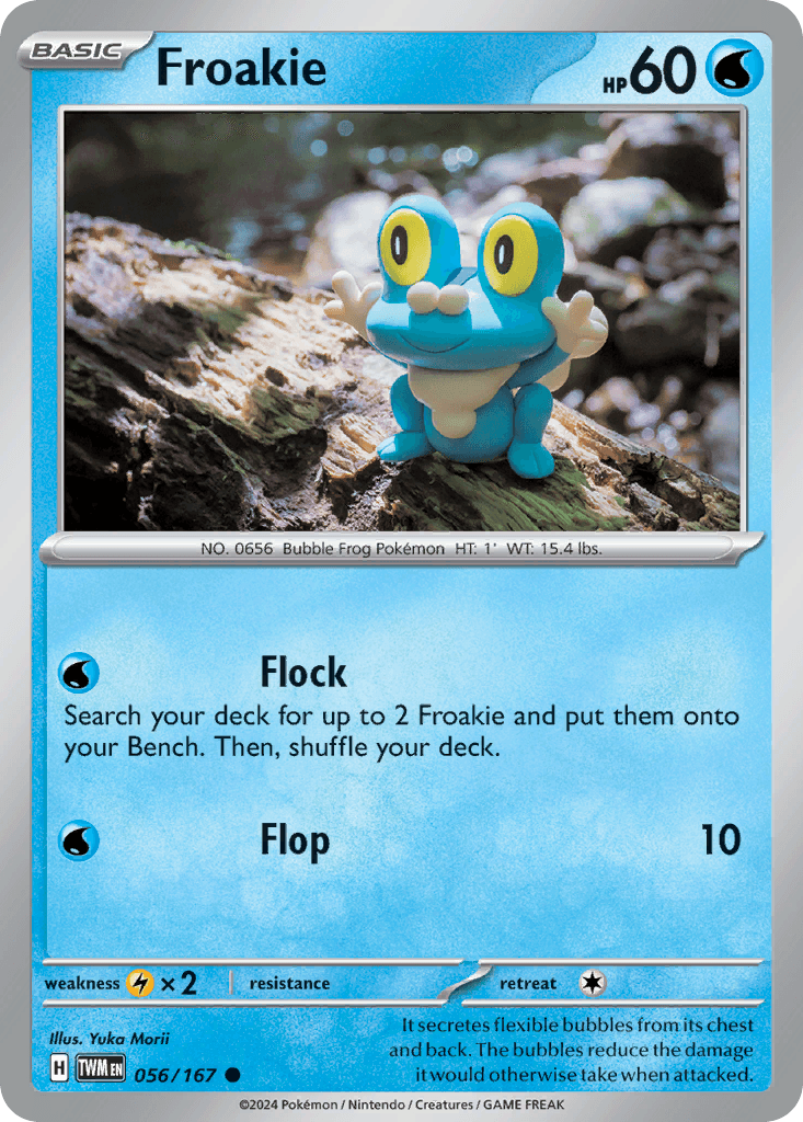 Froakie Twilight Masquerade card