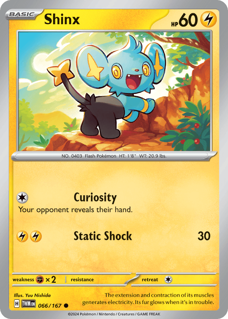 Shinx Twilight Masquerade card