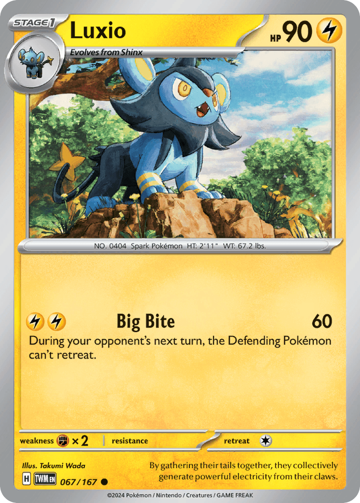 Luxio Twilight Masquerade card