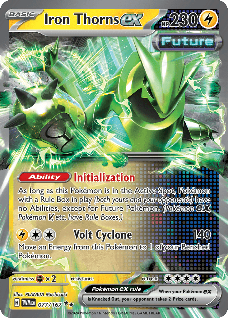 Iron Thorns ex Twilight Masquerade card