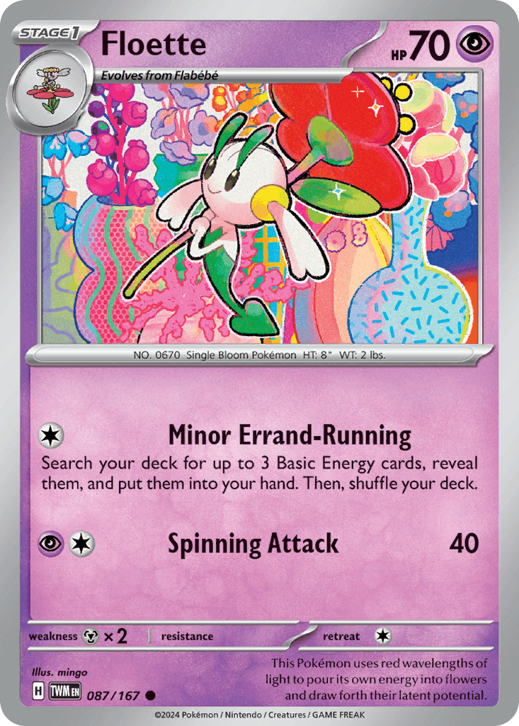 Floette Twilight Masquerade card