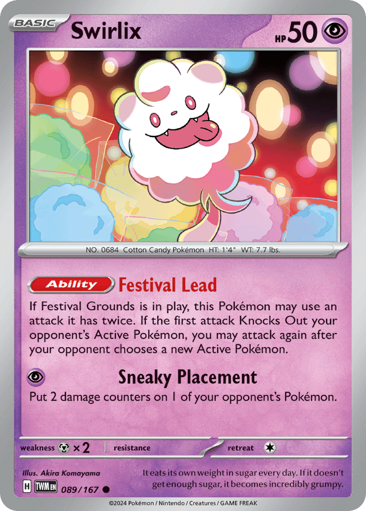 Swirlix Twilight Masquerade card