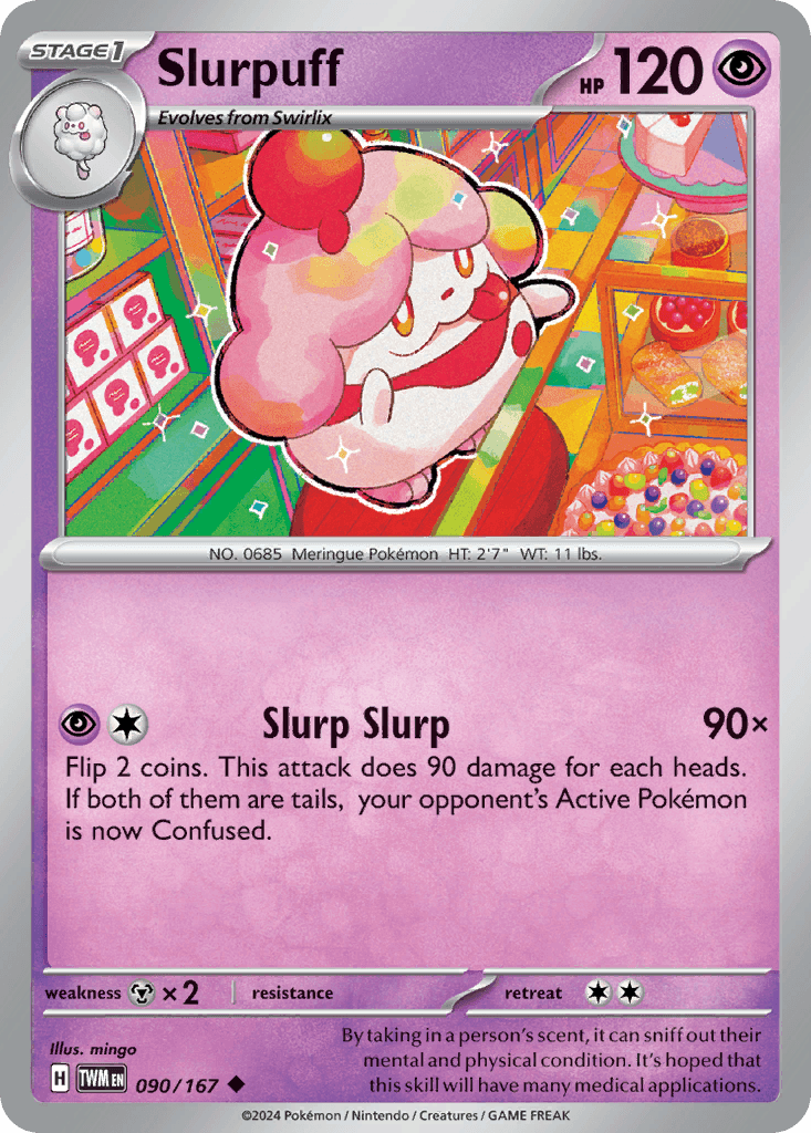 Slurpuff Twilight Masquerade card