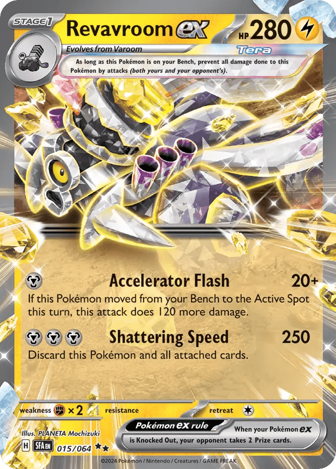 Revavroom ex Shrouded Fable card