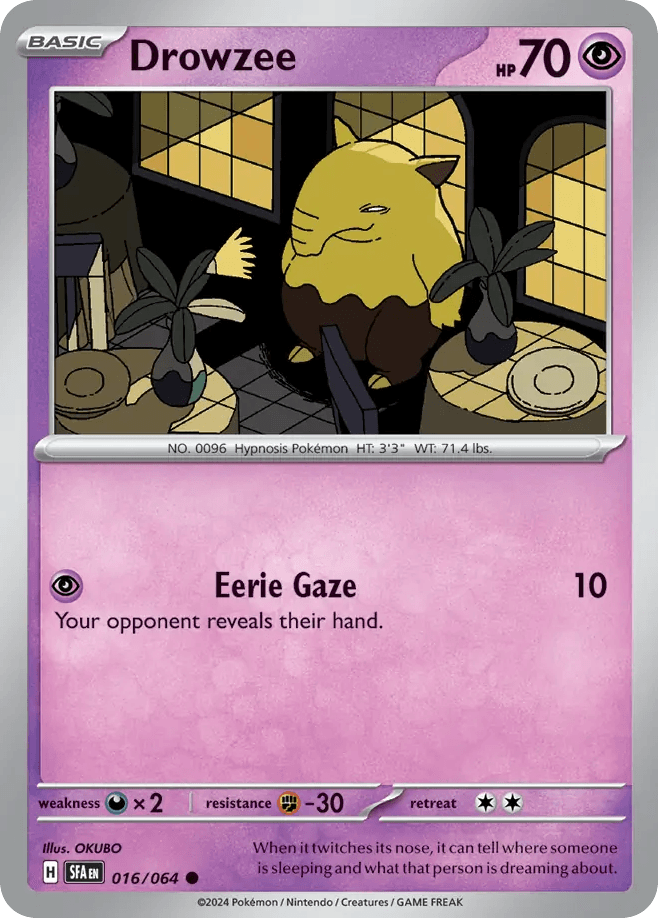 Drowzee 寶可夢 card