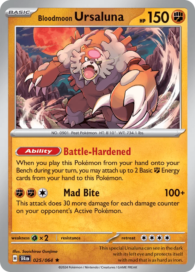 Bloodmoon Ursaluna Shrouded Fable card
