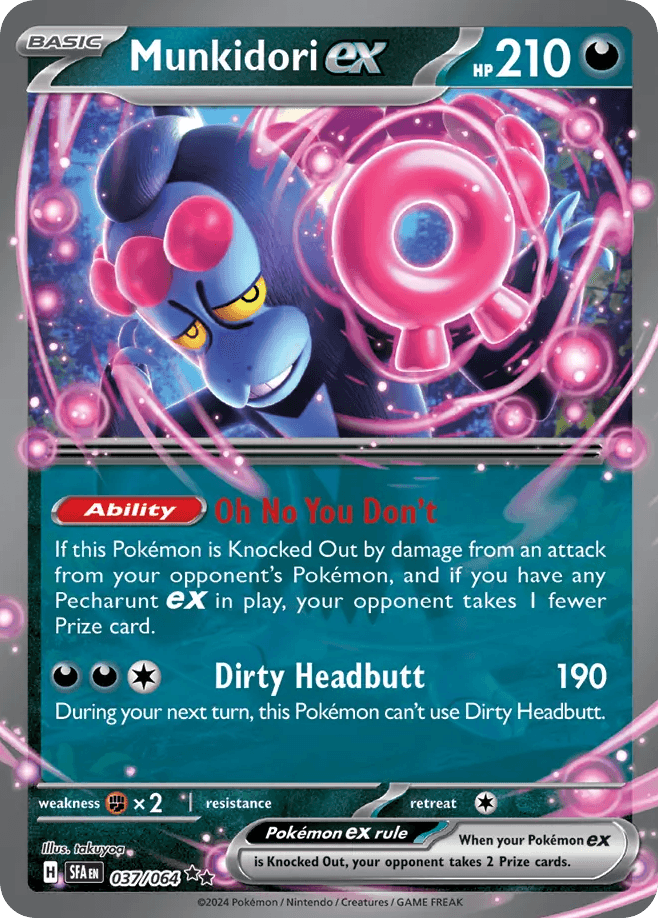 Munkidori ex Shrouded Fable card