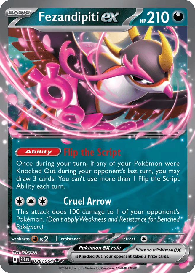 Fezandipiti ex Shrouded Fable card