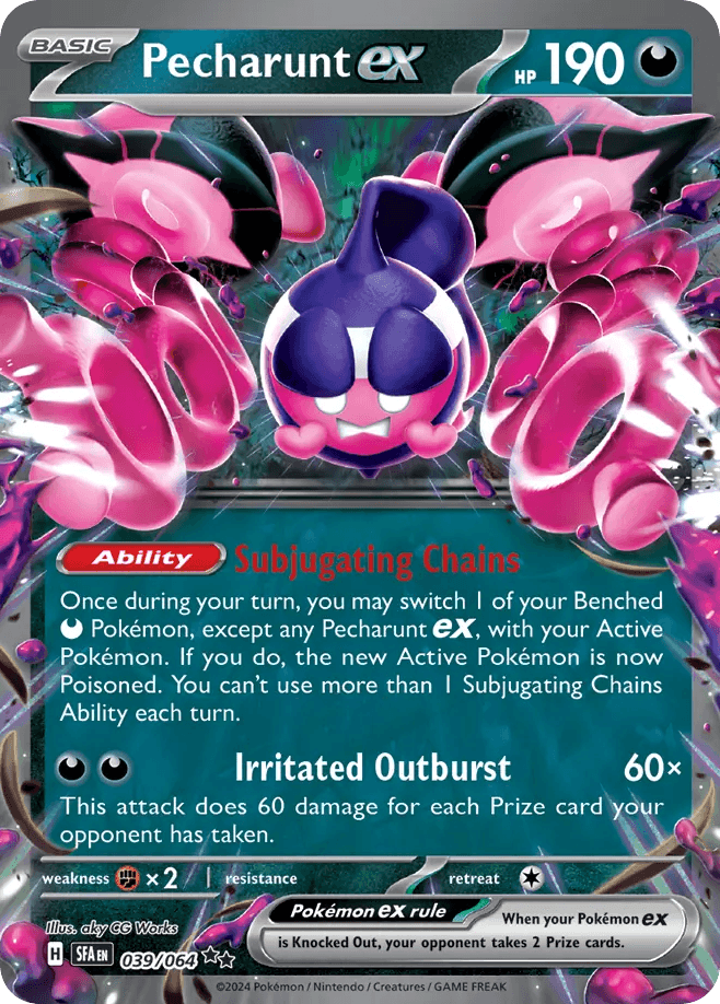 Pecharunt ex Shrouded Fable card