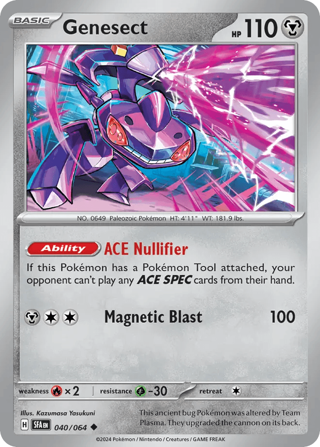 Genesect Shrouded Fable card