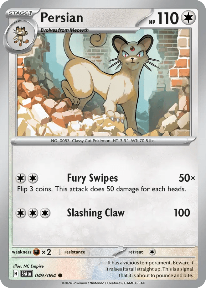 Persian Shrouded Fable card
