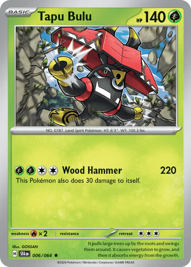 Tapu Bulu Shrouded Fable card