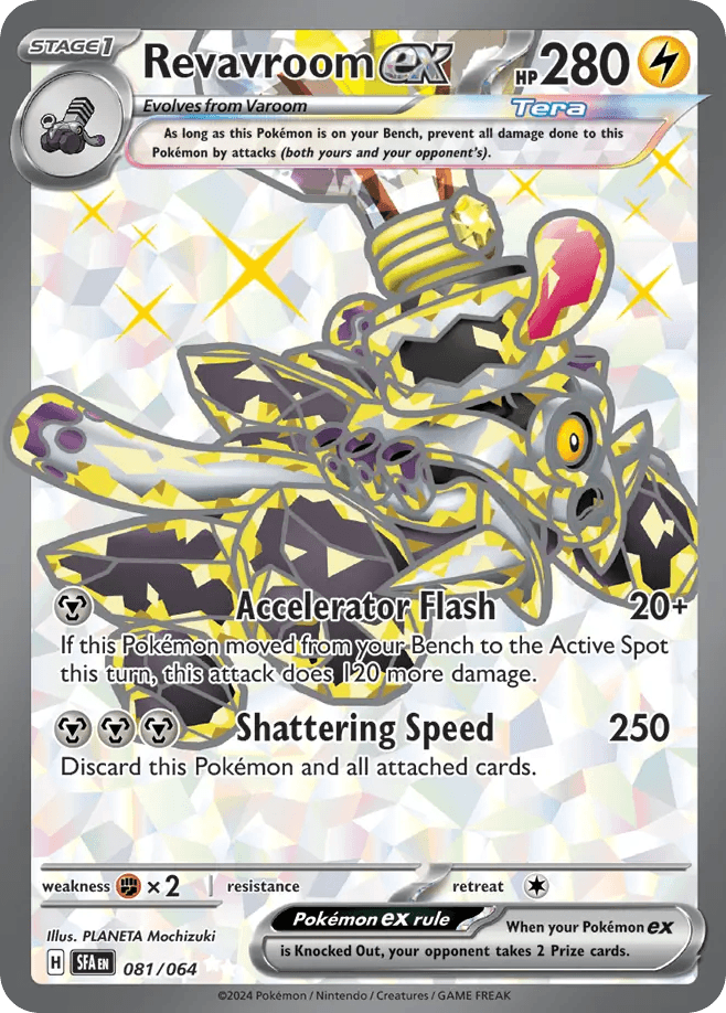 Revavroom ex Shrouded Fable card