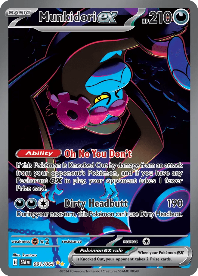 Munkidori ex Shrouded Fable card