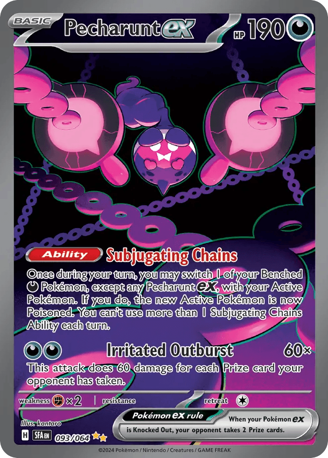 Pecharunt ex Shrouded Fable card