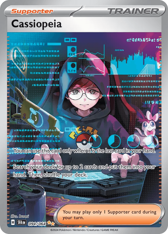 Cassiopeia 宝可梦 card