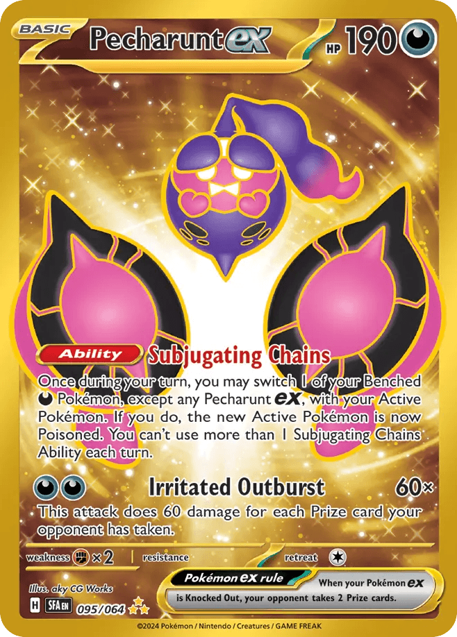 Pecharunt ex Shrouded Fable card