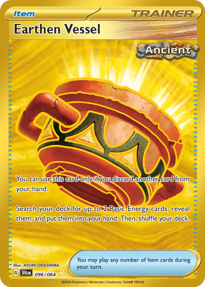 Earthen Vessel Shrouded Fable card