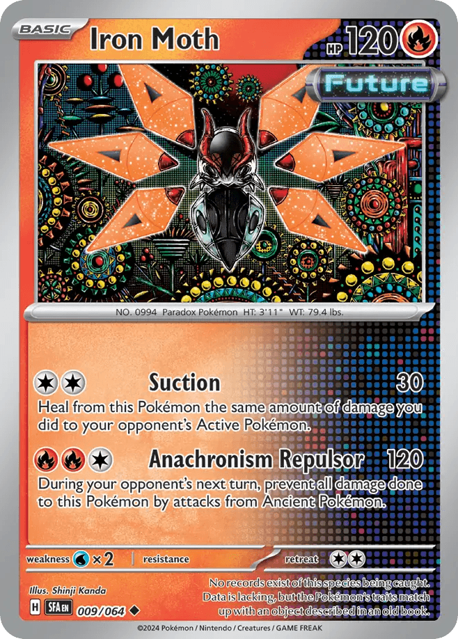Iron Moth Shrouded Fable card