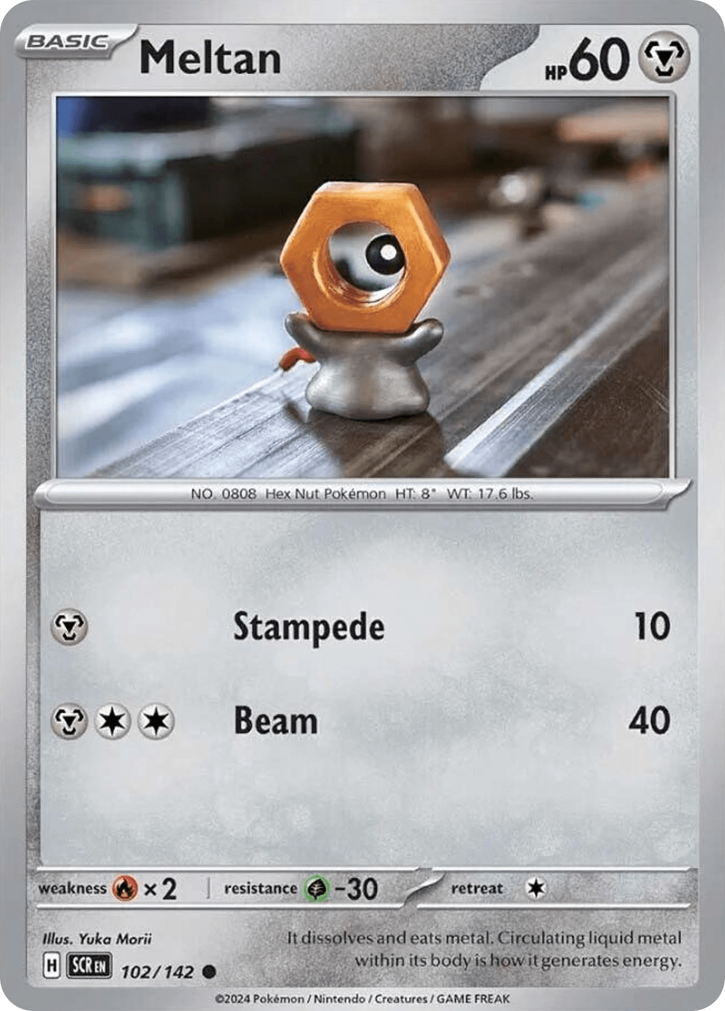 Meltan Stellar Crown card