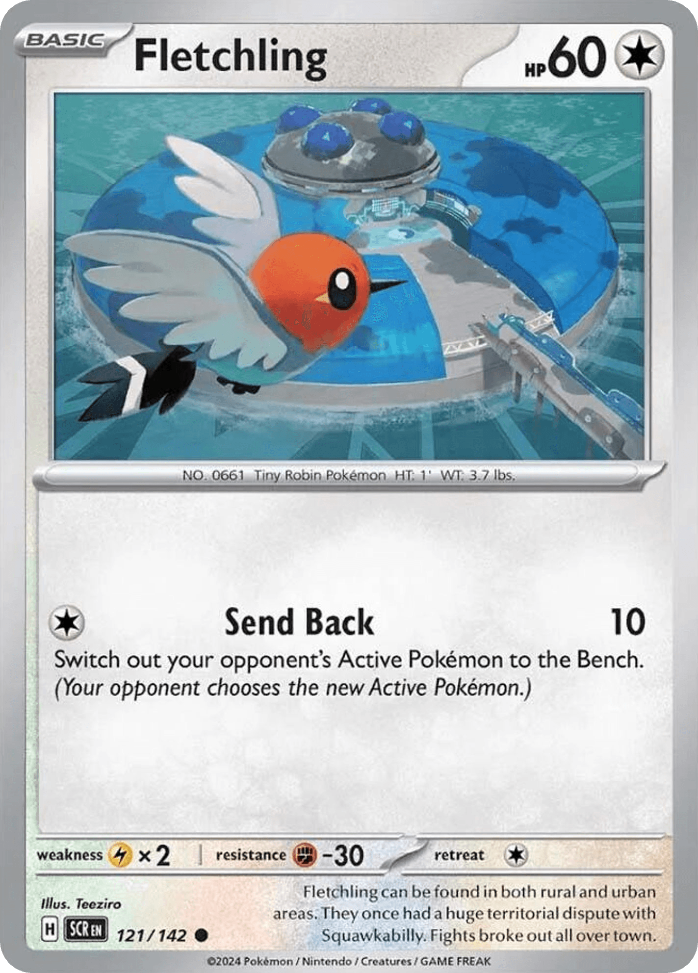 Fletchling Stellar Crown card