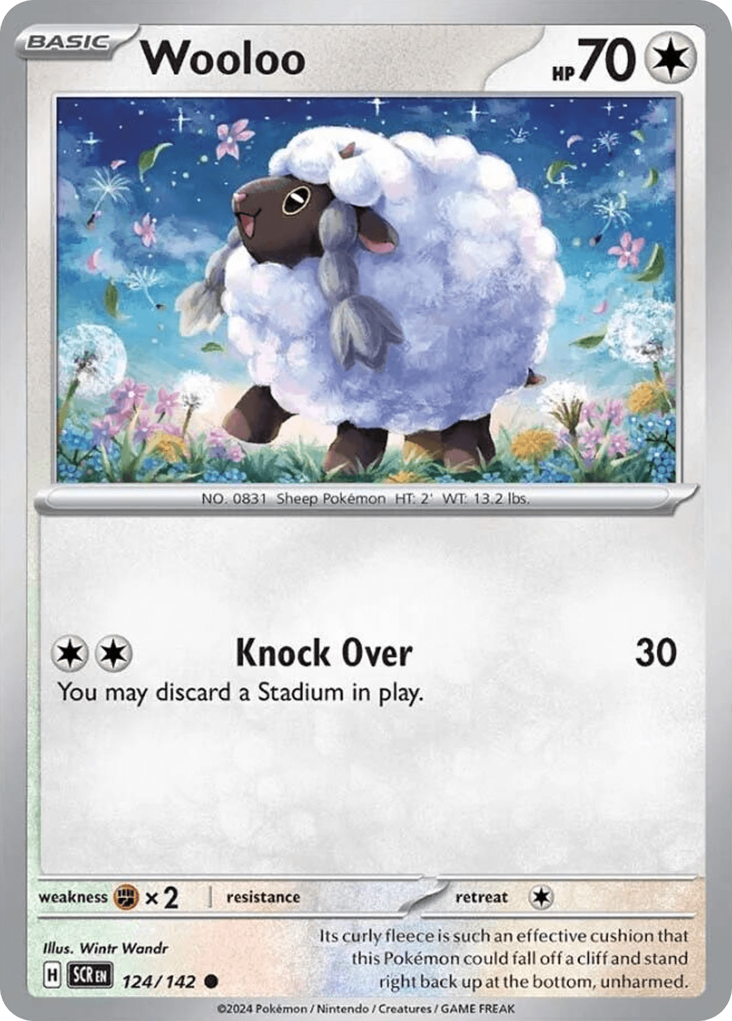 Wooloo 寶可夢 card