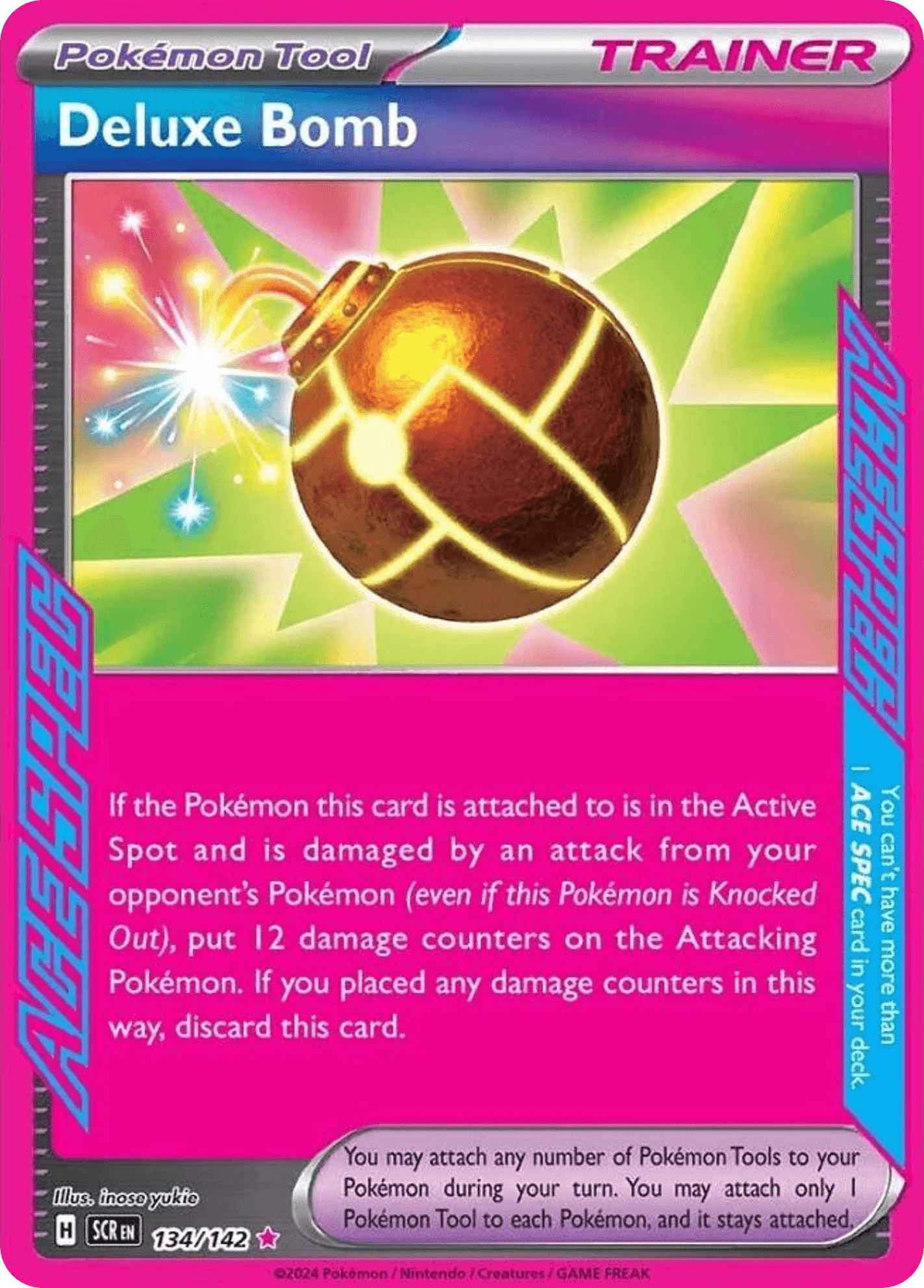Deluxe Bomb Stellar Crown card