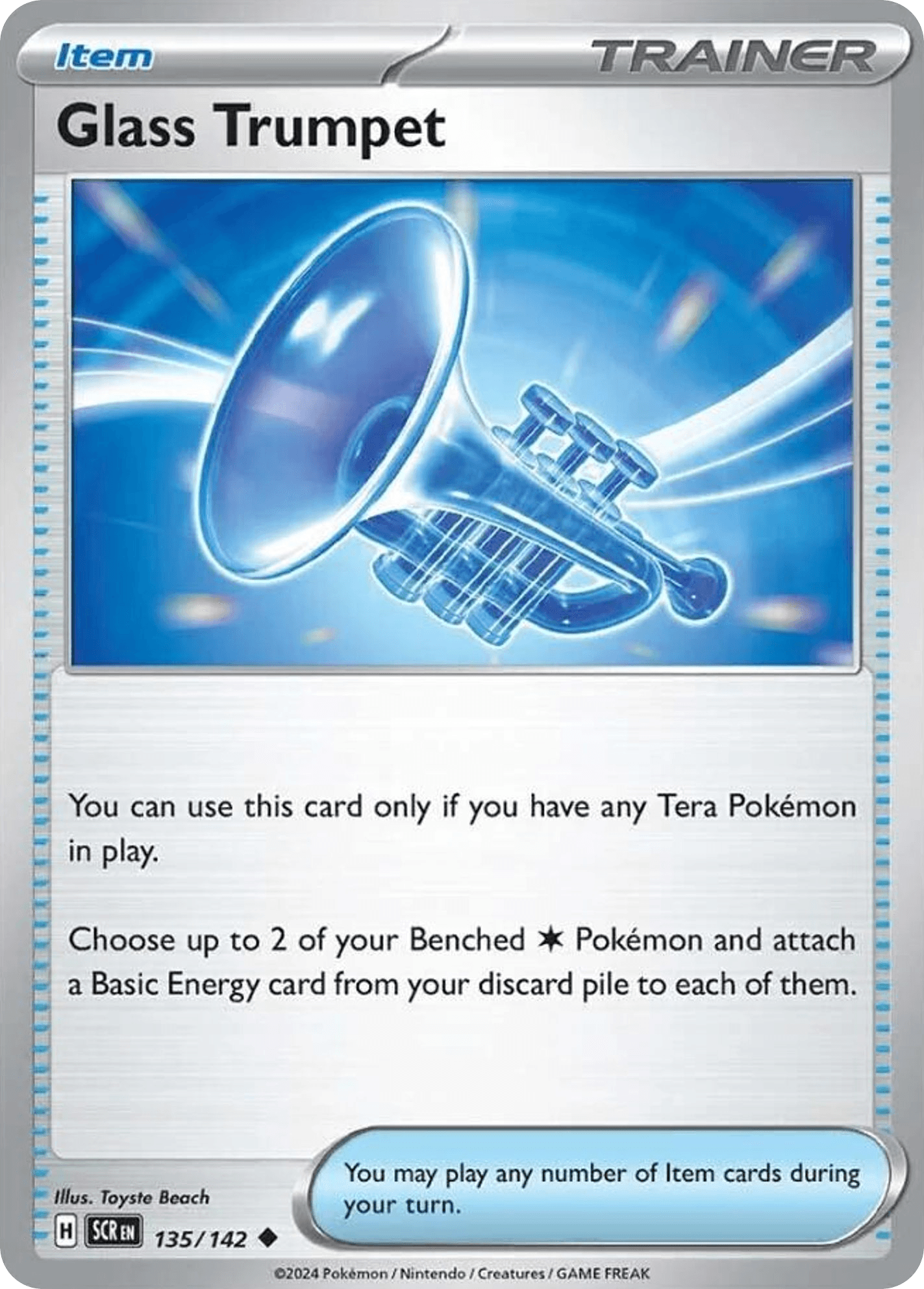 Glass Trumpet Stellar Crown card