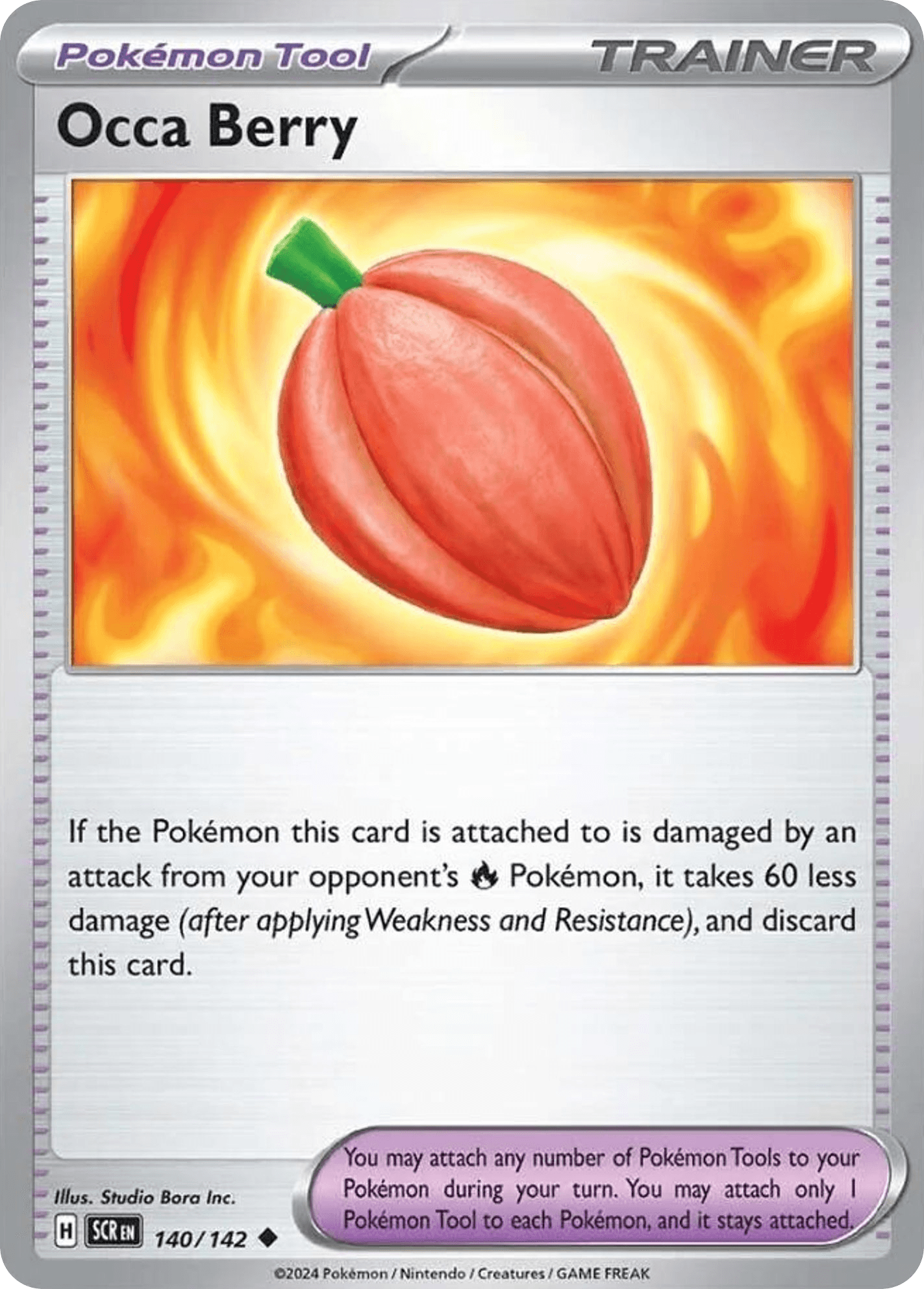 Occa Berry Stellar Crown card
