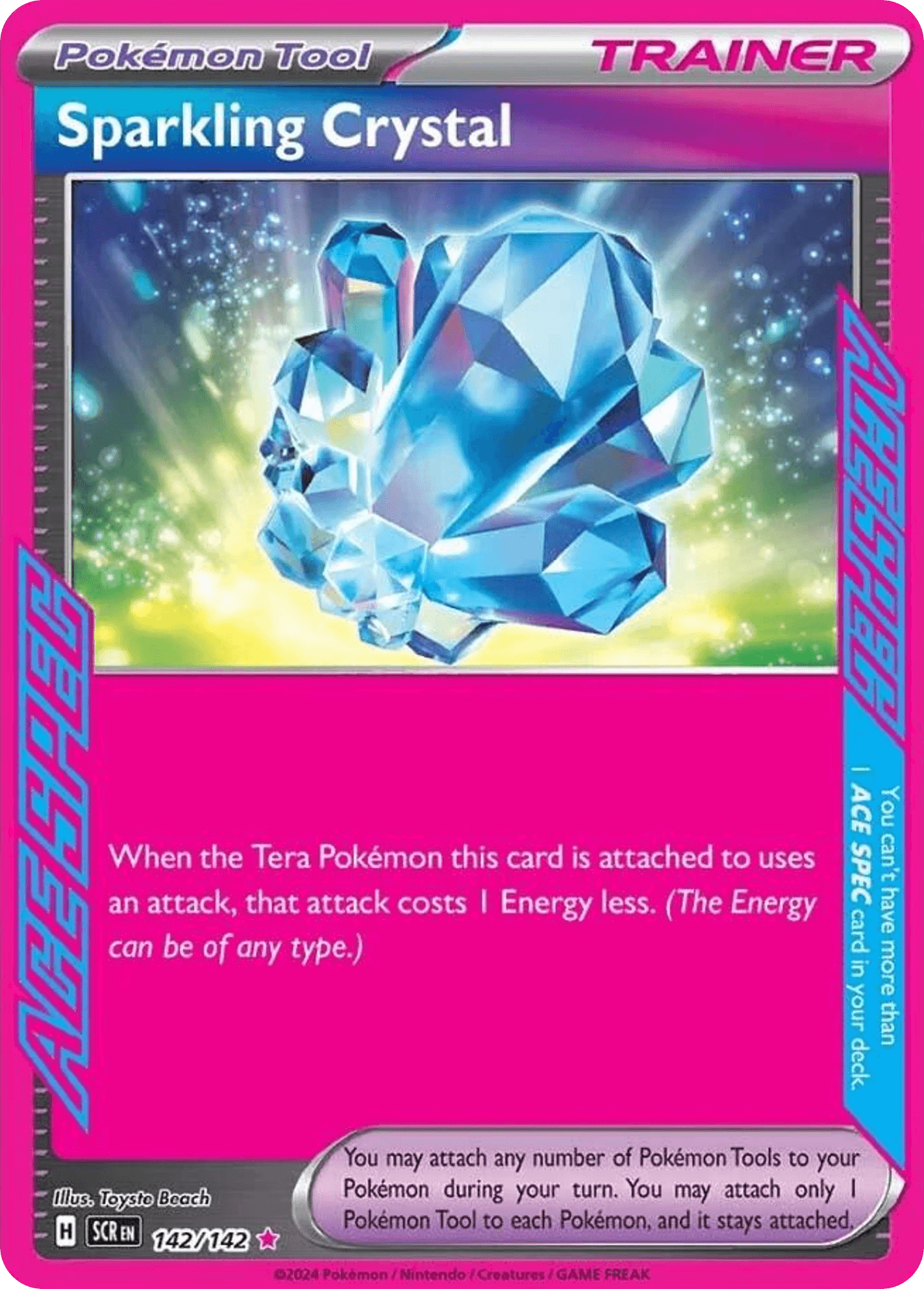 Sparkling Crystal Stellar Crown card