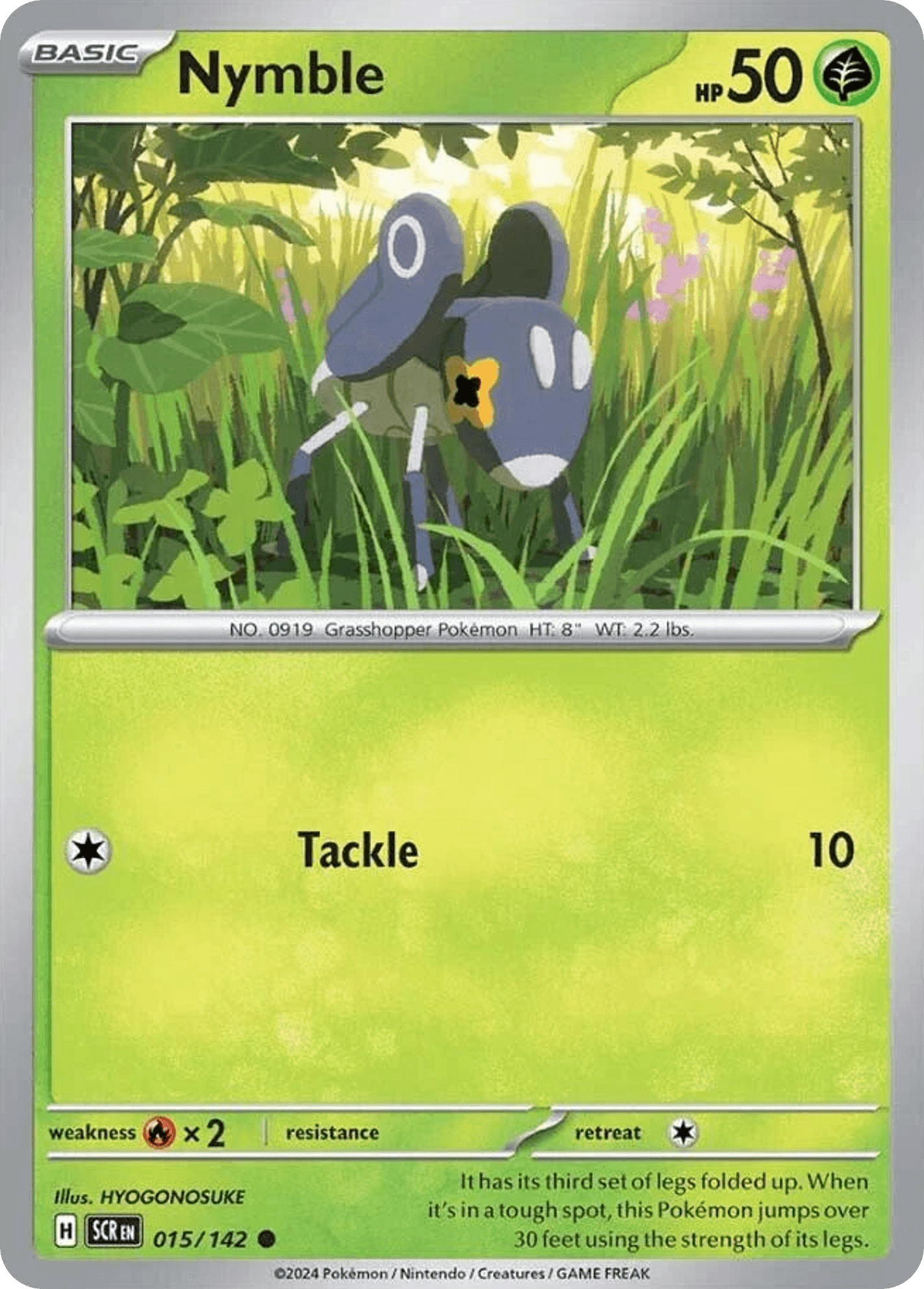 Nymble 寶可夢 card