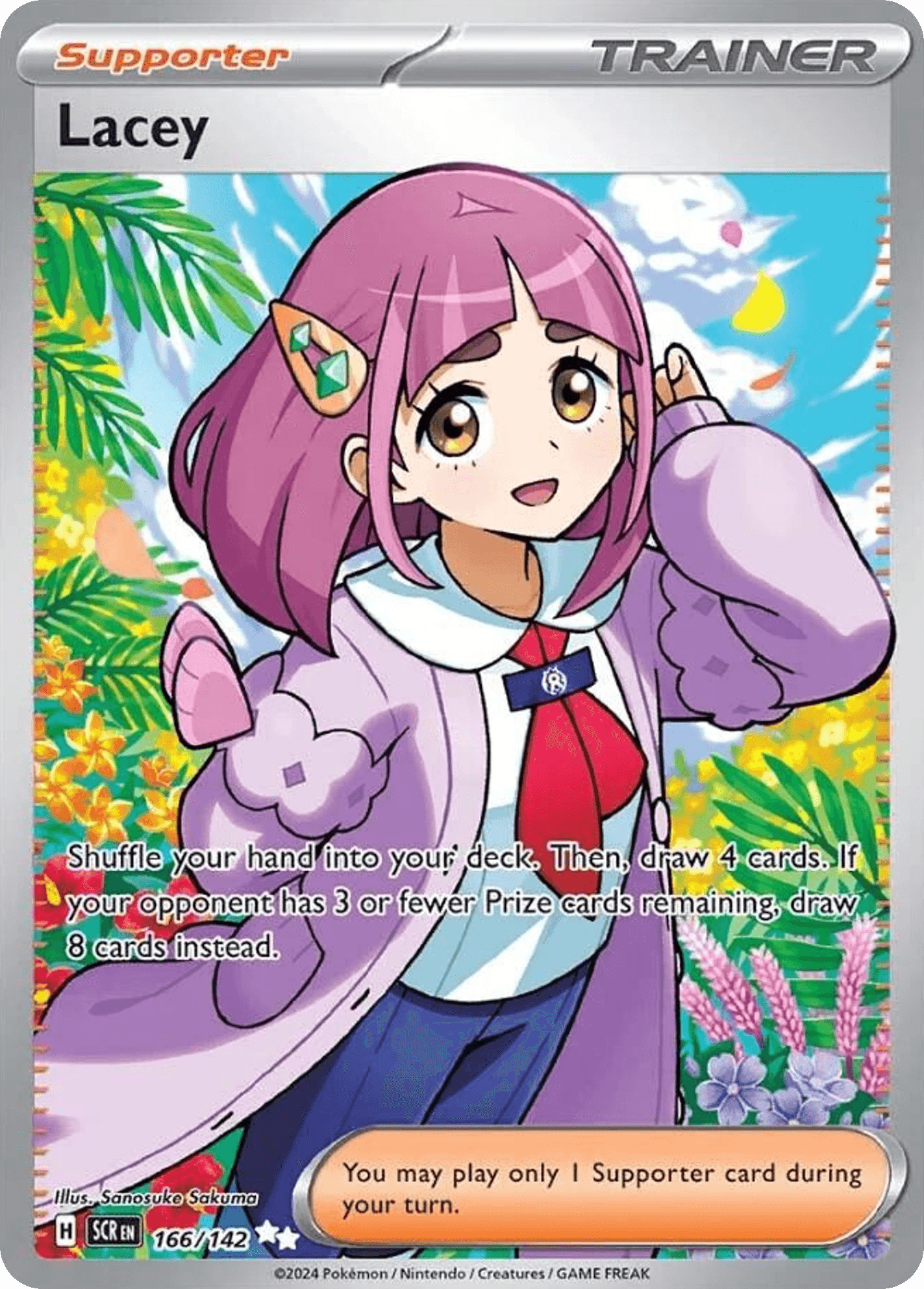 Lacey Stellar Crown card