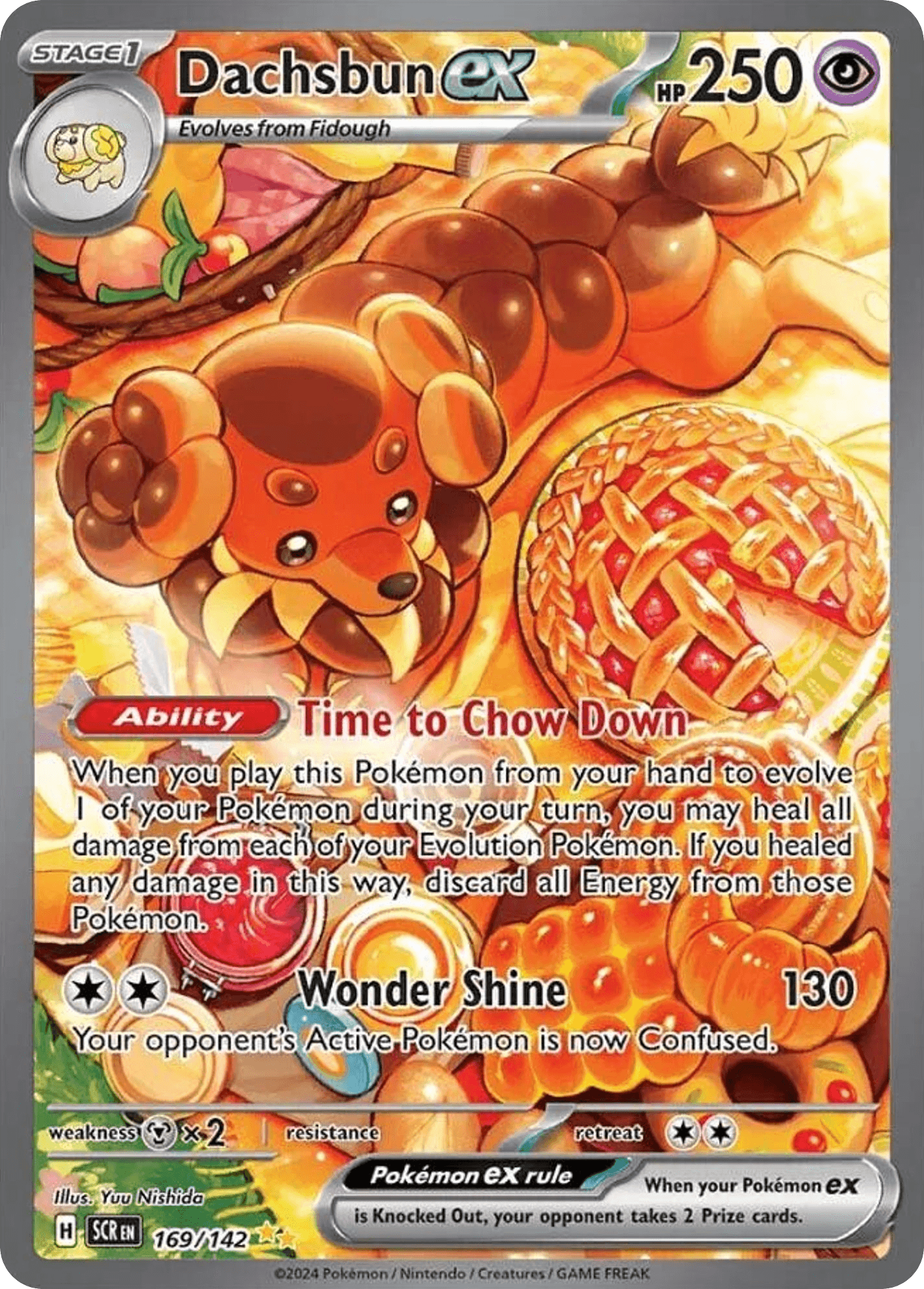 Dachsbun ex Stellar Crown card