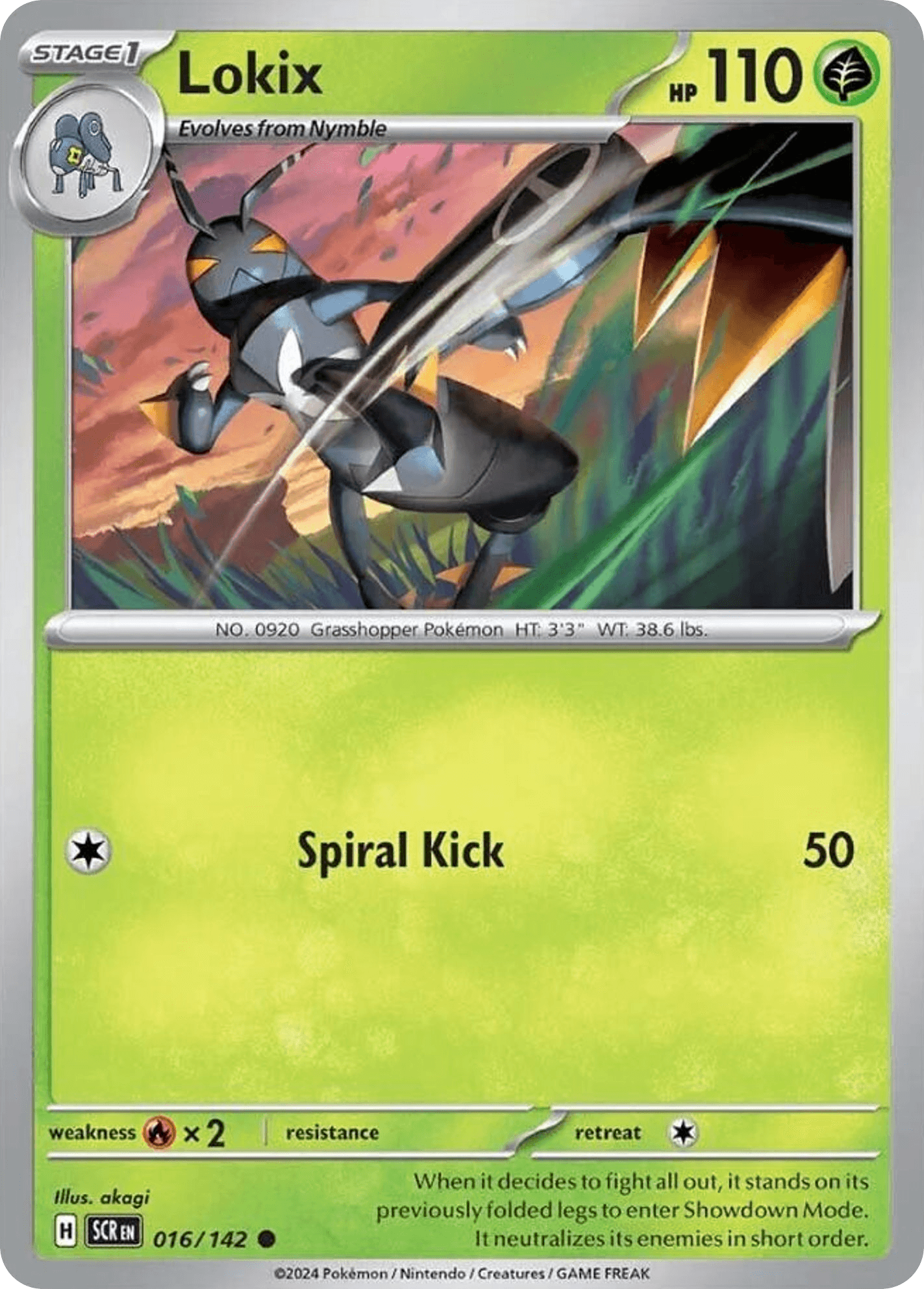 Lokix Stellar Crown card