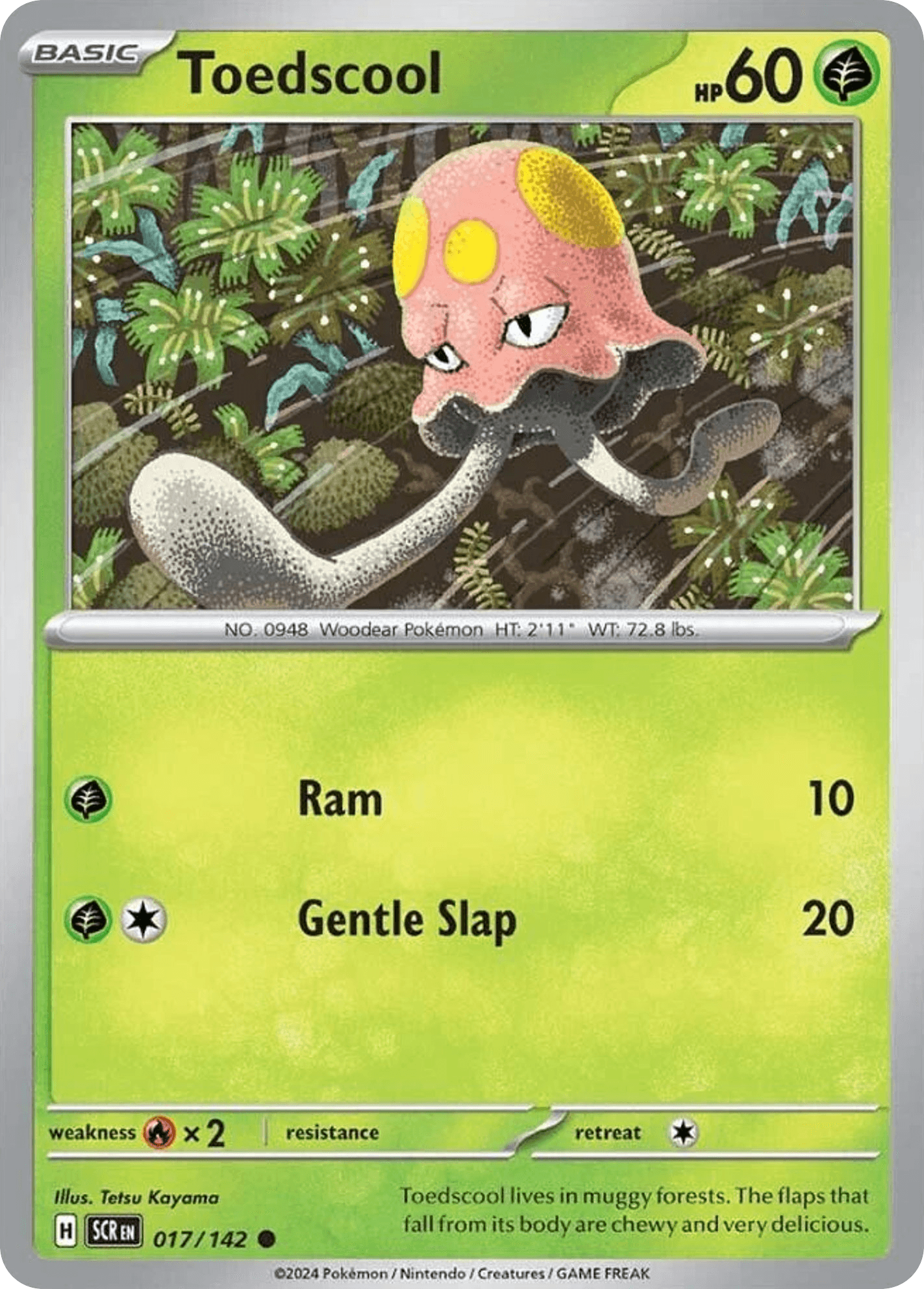 Toedscool Stellar Crown card