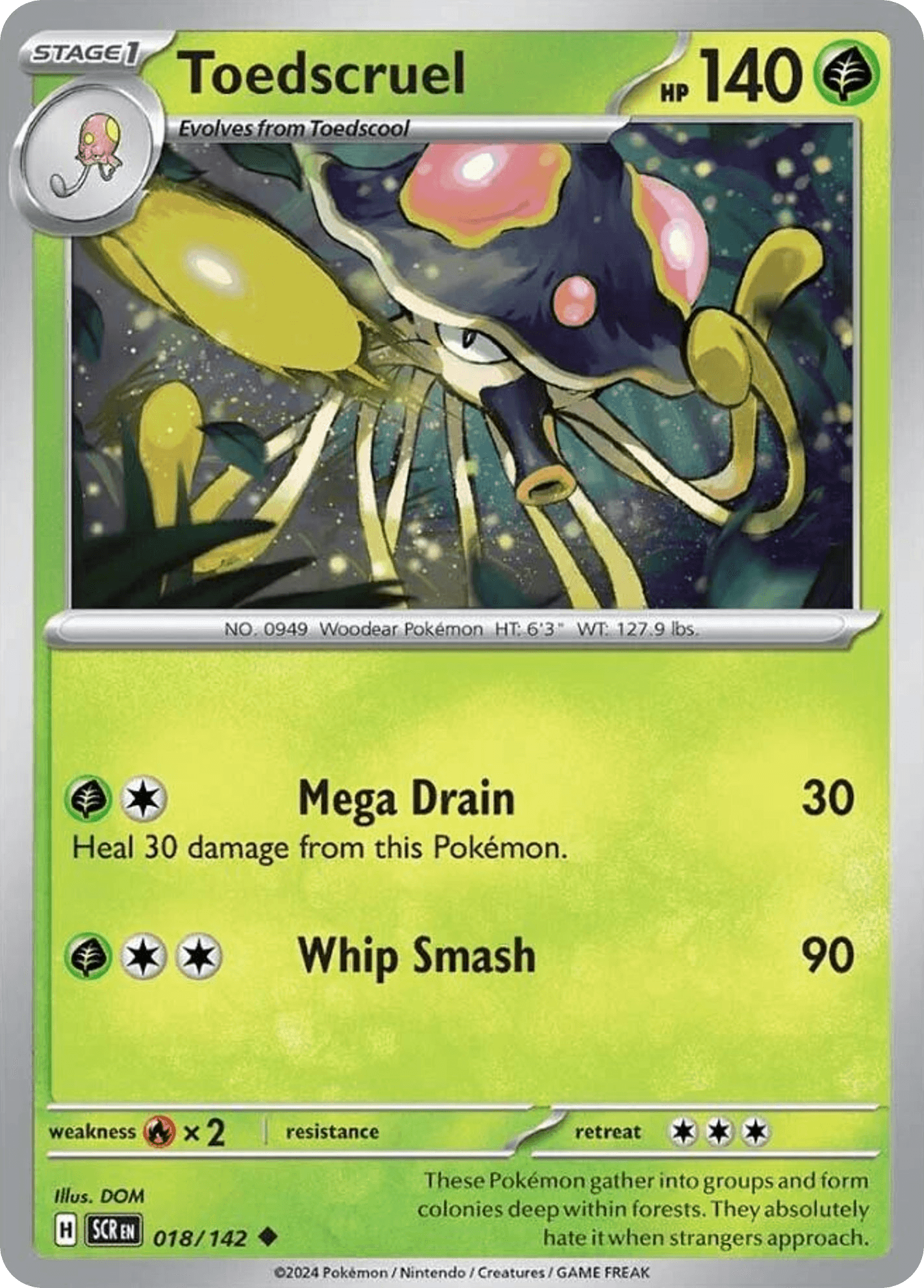 Toedscruel Stellar Crown card