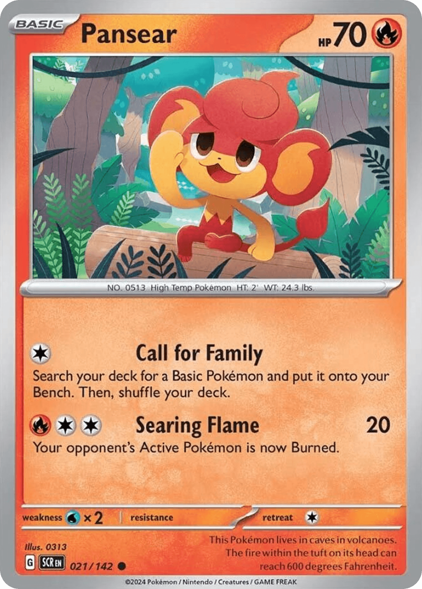 Pansear Stellar Crown card
