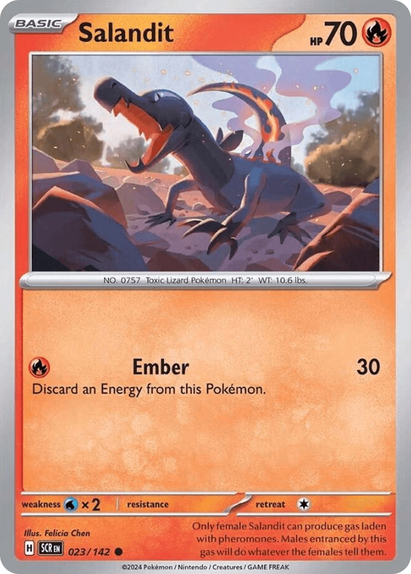 Salandit Stellar Crown card