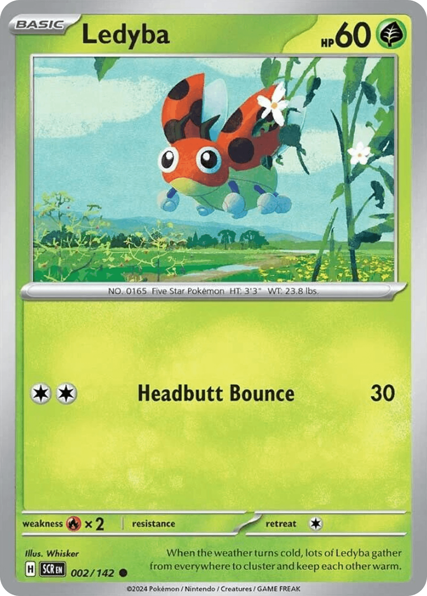 Ledyba Stellar Crown card