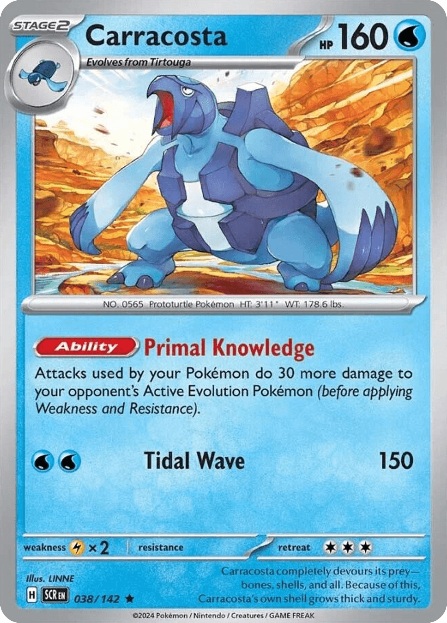 Carracosta Stellar Crown card